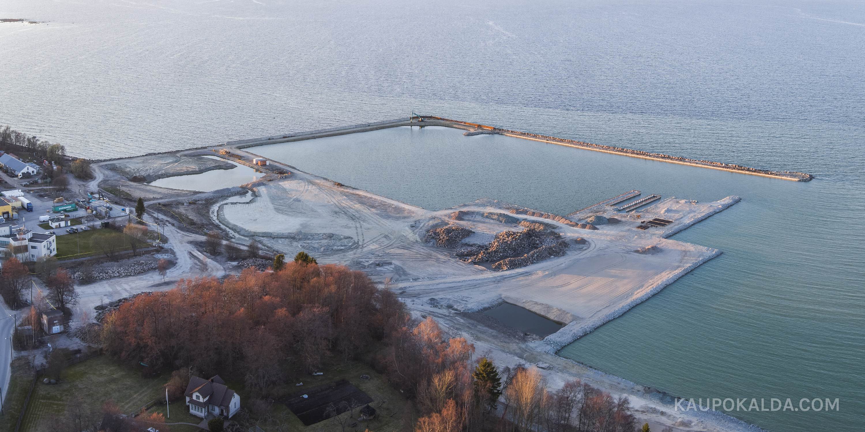 Kakumäe haveni ehitus,  2016