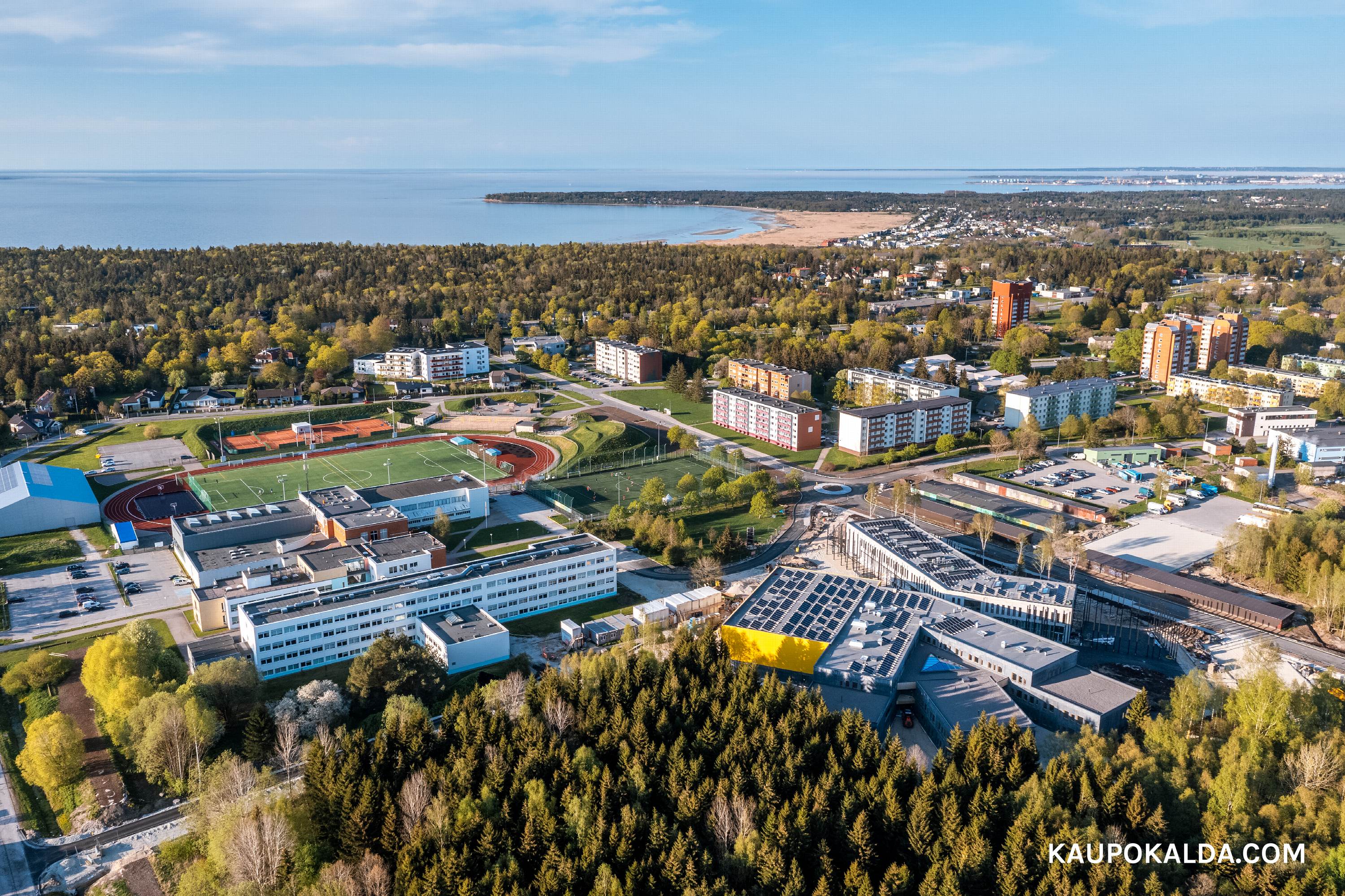 Tabasalu Ühisgümnaasium ja uus Tabasalu Gümnaasium